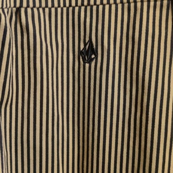 Volcom Womens Artsy Striped Strapless Mini Dress With Black Side Panels Size S - Picture 5 of 7